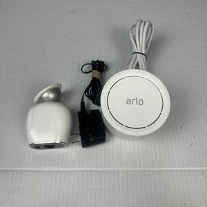 Netgear Arlo VMB3500 Base Station With Cords  And One Wireless Camera